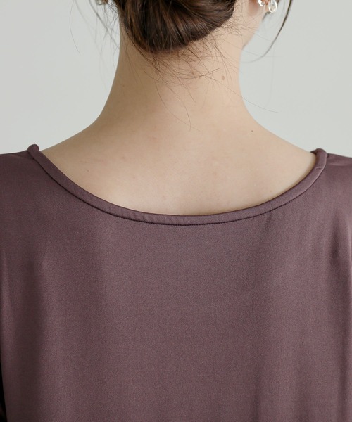 n'OrLABEL（ノアールレーベル）の「『あったか裏起毛レースペチワンピース』（ワンピース・レディース・ブラウン/ブラック/アイボリー・1/2）」の14枚目の写真