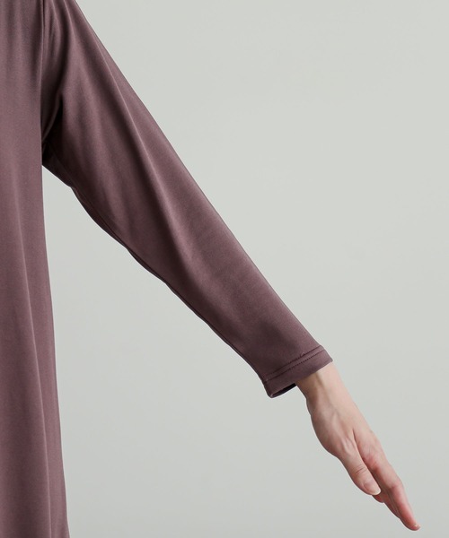 n'OrLABEL（ノアールレーベル）の「『あったか裏起毛レースペチワンピース』（ワンピース・レディース・ブラウン/ブラック/アイボリー・1/2）」の15枚目の写真