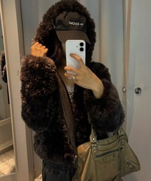 BLACKUP｜ブラックアップのジャケット/アウター（フェイクファー）通販