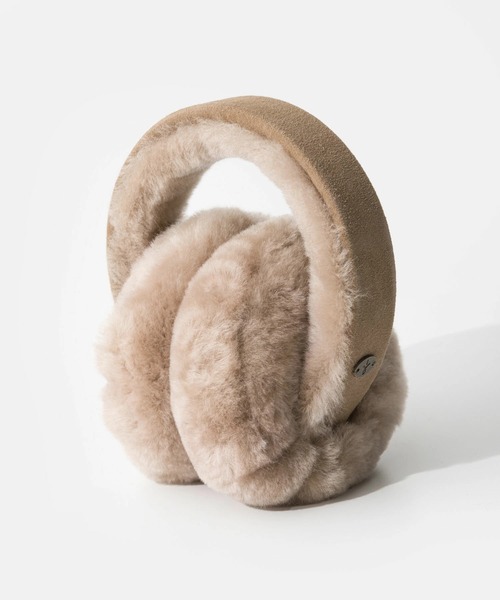 EMU Australia（エミューオーストラリア）の「EMU Angahook Earmuff エミュー イヤーマフ（イヤーマフ・レディース・キャメル/ブラック/ブラウン系1・FREE）」の3枚目の写真