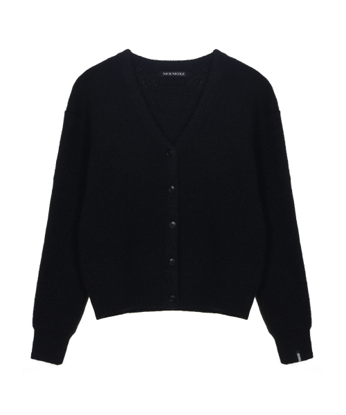 NICK&NICOLE(ニックアンドニコール)の「BOKASHI SWEATER CARDIGAN_BLACK(カーディガン/ボレロ・レディース・その他・FREE)」の4枚目の写真