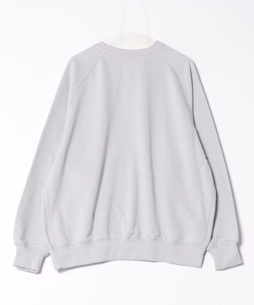 coca(coca)(コカ)の「ヘビーウェイト裏毛ラグラントレーナー(スウェット・メンズ・ブラック/ライトグレー・L/M/XL/S)」の19枚目の写真