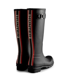 HUNTER オリジナル チェルシー トリコロールカラーロゴ バック