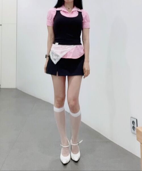 MUSINSA STANDARD WOMAN（ムシンサスタンダードウーマン）の「レディーススリットミニスコッツ[グレー]（スカート・レディース・その他・SMALL/MEDIUM/LARGE/X-SMALL）」の13枚目の写真
