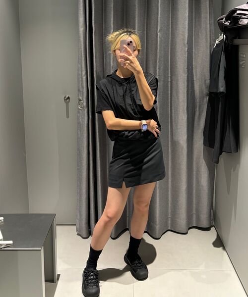 MUSINSA STANDARD WOMAN（ムシンサスタンダードウーマン）の「レディーススリットミニスコッツ[グレー]（スカート・レディース・その他・SMALL/MEDIUM/LARGE/X-SMALL）」の14枚目の写真