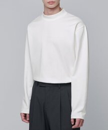 フォンテモックネック長袖Tシャツ[クリーム]