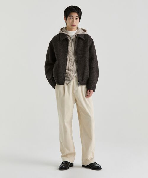 MUSINSA STANDARD（ムシンサスタンダード）の「フォンテモックネック長袖Tシャツ[クリーム]（Tシャツ/カットソー・メンズ・その他・SMALL/MEDIUM/LARGE/X-LARGE/XX-LARGE/XXX-LARGE）」の12枚目の写真
