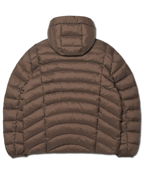 NOMANUAL(NOMANUAL)の「CREST LIGHT DUCK DOWN - DEEP BROWN(ダウンジャケット/コート・レディース・その他・SMALL/MEDIUM/LARGE/X-LARGE)」の2枚目の写真