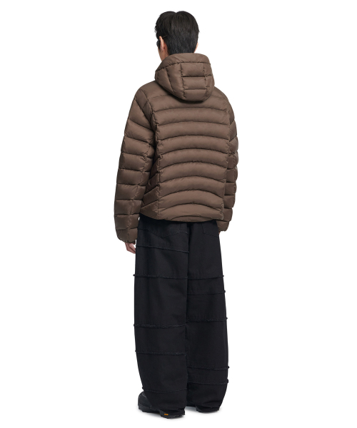 NOMANUAL(NOMANUAL)の「CREST LIGHT DUCK DOWN - DEEP BROWN(ダウンジャケット/コート・レディース・その他・SMALL/MEDIUM/LARGE/X-LARGE)」の4枚目の写真
