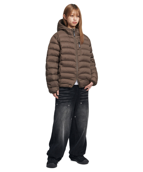NOMANUAL(NOMANUAL)の「CREST LIGHT DUCK DOWN - DEEP BROWN(ダウンジャケット/コート・レディース・その他・SMALL/MEDIUM/LARGE/X-LARGE)」の5枚目の写真