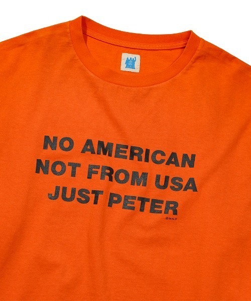 Teem Store（チームストア）の「JUST PETER T-SHIRTS / フロントプリントロンT（Tシャツ/カットソー・レディース・オレンジ・F）」の11枚目の写真