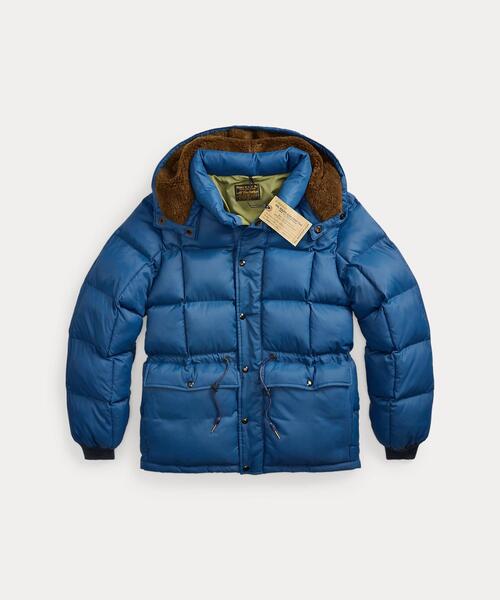 新品未使用 ダブルアールエルフーデットキルテッドフーデッド ジャケット Lサイズ ダブルアールエル) RRL Ambler キルテッド フーデッド ジャケット