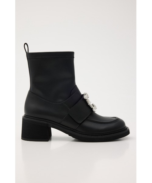 STACCATO(スタッカート)の「エルラストレッチコンビブーツ(ブーツ・レディース・ブラック・23.0cm/23.5cm/24.0cm/24.5cm)」の4枚目の写真