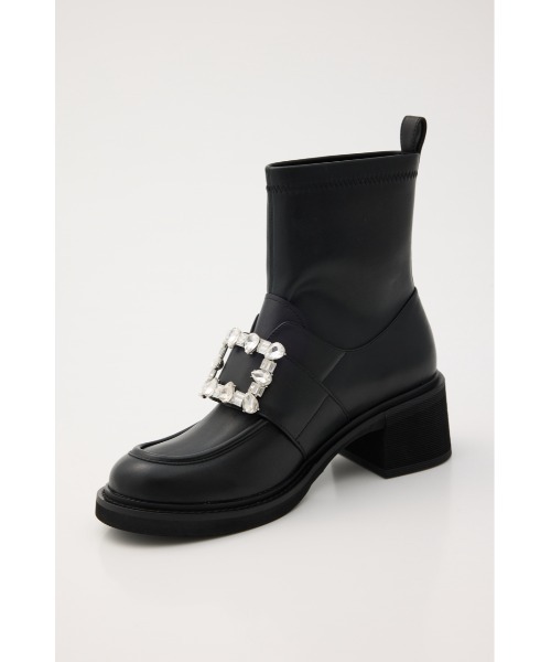 STACCATO(スタッカート)の「エルラストレッチコンビブーツ(ブーツ・レディース・ブラック・23.0cm/23.5cm/24.0cm/24.5cm)」の8枚目の写真