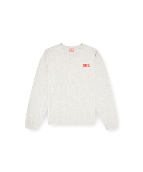 DIESEL（ディーゼル）の「メンズ 長袖Tシャツ T-BOXT-LS-BISK（Tシャツ/カットソー・メンズ・ホワイト系その他/ブラック/グレー・XXX-LARGE/MEDIUM/LARGE/SMALL/X-LARGE/X-SMALL/XX-LARGE）」の11枚目の写真