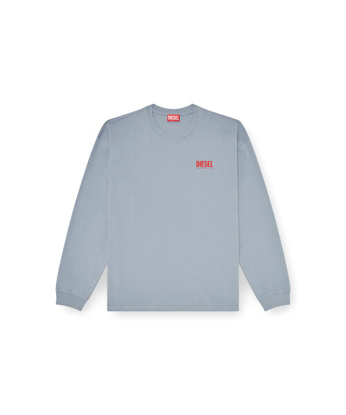 DIESEL(ディーゼル)の「メンズ 長袖Tシャツ T-BOXT-LS-BISK(Tシャツ/カットソー・メンズ・ホワイト系その他/ブラック/グレー/ライトグレー・XXX-LARGE/MEDIUM/LARGE/SMALL/X-LARGE/X-SMALL/XX-LARGE)」の19枚目の写真