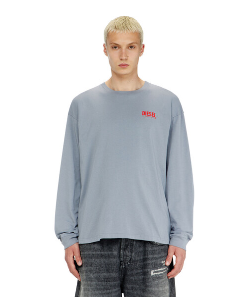 DIESEL(ディーゼル)の「メンズ 長袖Tシャツ T-BOXT-LS-BISK(Tシャツ/カットソー・メンズ・ホワイト系その他/ブラック/グレー/ライトグレー・XXX-LARGE/MEDIUM/LARGE/SMALL/X-LARGE/X-SMALL/XX-LARGE)」の20枚目の写真