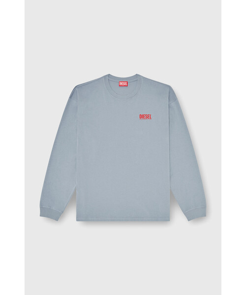 DIESEL(ディーゼル)の「メンズ 長袖Tシャツ T-BOXT-LS-BISK(Tシャツ/カットソー・メンズ・ホワイト系その他/ブラック/グレー/ライトグレー・XXX-LARGE/MEDIUM/LARGE/SMALL/X-LARGE/X-SMALL/XX-LARGE)」の21枚目の写真