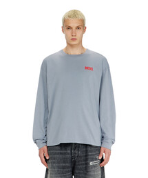 メンズ 長袖Tシャツ T-BOXT-LS-BISK