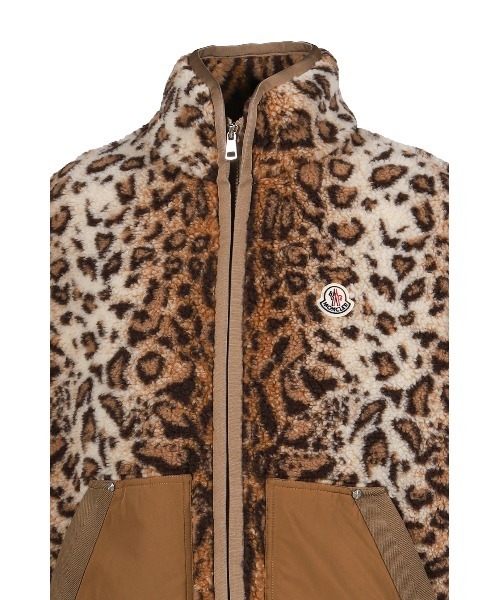 MONCLER（モンクレール）の「ZIP UP CARDIGAN（カーディガン/ボレロ・メンズ・レオパード・SMALL/MEDIUM）」の4枚目の写真
