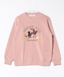 【 Disney 】 裏起毛クルーネックスウェット 25W11