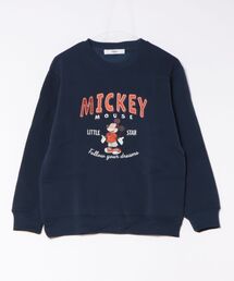 【 Disney 】 裏起毛クルーネックスウェット 25W11