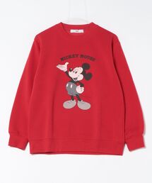 【 Disney 】 裏起毛クルーネックスウェット 25W11