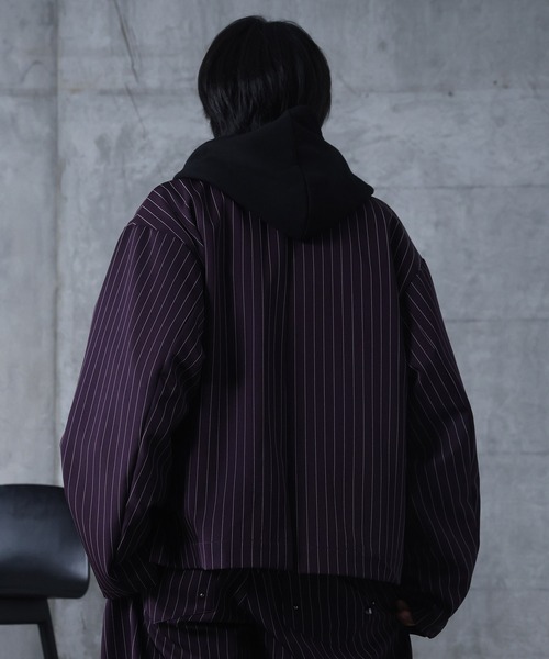 セール】Studded short double-breasted jacket / スタッズ ショート