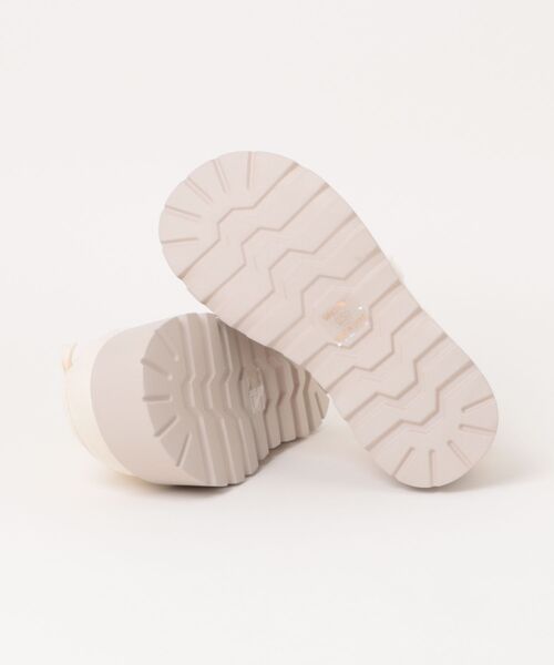 Shoes in Closet(シューズインクローゼット)の「【ランキング1位獲得!/完売につき予約販売中】厚底 リボン ボア スリッポン ムートン 5841(スリッポン・レディース・キャメル/アイボリー・S/M/L/LL)」の8枚目の写真