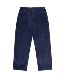 ブラウニー レギュラーフィット コーデュロイ テーパードパンツ NAVY