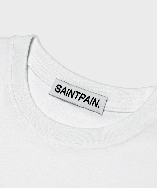 SAINTPAIN(セイントペイン)の「SP ライトクロップ半袖Tシャツホワイト(Tシャツ/カットソー・レディース・その他・FREE)」の3枚目の写真