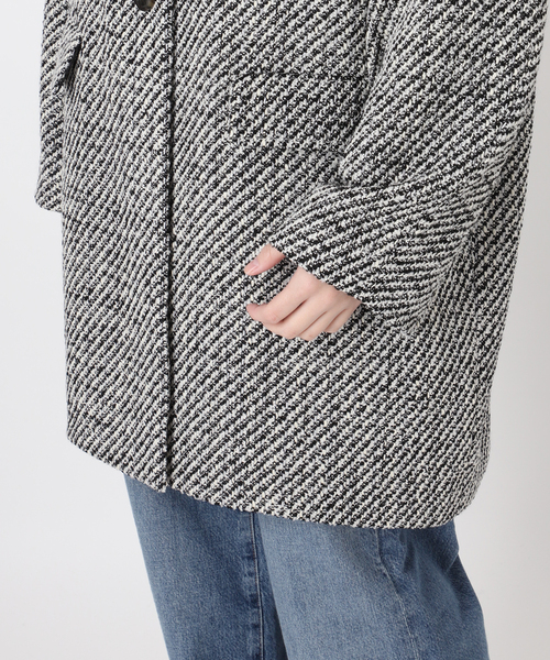 GIOLICAコクーンコート（ノーカラーコート）｜journal standard L