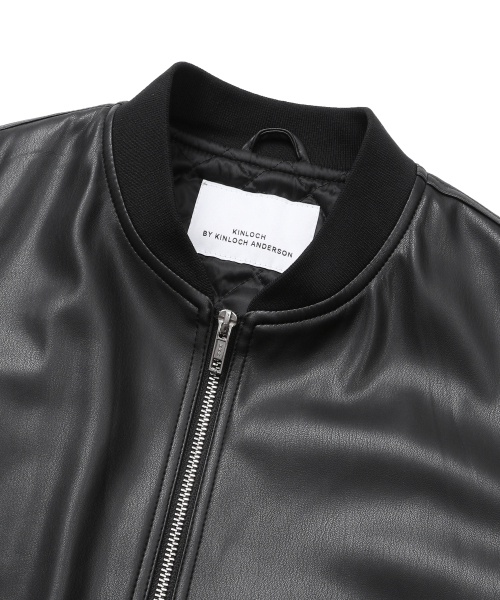 CONNECT KINLOCH（コネクトキンロック）の「[ブランド名] オーバーサイズ MA-1 ボンバージャケット (ブラック)（ライダースジャケット・メンズ・その他・MEDIUM/LARGE/X-LARGE）」の2枚目の写真