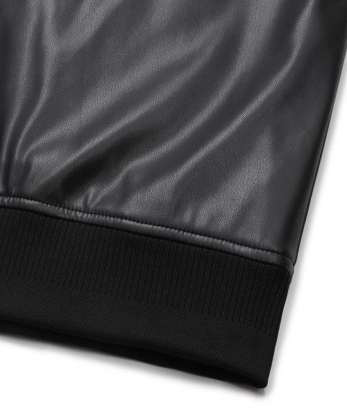 CONNECT KINLOCH（コネクトキンロック）の「[ブランド名] オーバーサイズ MA-1 ボンバージャケット (ブラック)（ライダースジャケット・メンズ・その他・MEDIUM/LARGE/X-LARGE）」の4枚目の写真