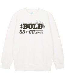 ボールドゴゴルーズフィットスウェットシャツ_ホワイト