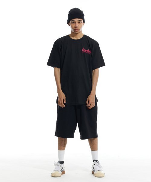 CREAM SODA LAB(クリームソーダラボ)の「バスケットボールレッスン.1 半袖Tシャツ ブラック ピンク(Tシャツ/カットソー・レディース・その他・LARGE/MEDIUM/X-LARGE/XX-LARGE)」の6枚目の写真
