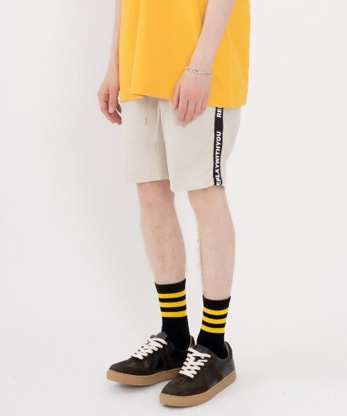 THE MILE（ザマイル）の「エムエルリプレイ ショートパンツ [ベージュ]（その他パンツ・メンズ・その他・LARGE/MEDIUM）」の2枚目の写真