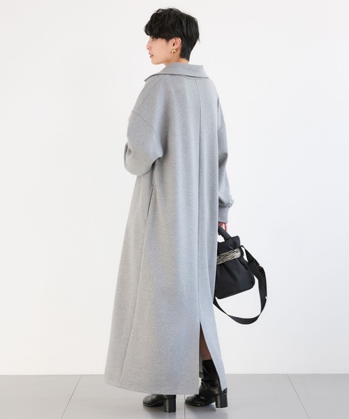 BARNYARDSTORM(バンヤードストーム)の「BARNYARDSTORM / 裏起毛ハーフZIPワンピース / マシンウォッシャブル【WEB限定カラー】(ワンピース・レディース・アイボリー/ブラック/グレー・FREE)」の10枚目の写真