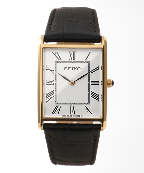 SEIKO(セイコー)の「【SEIKO / セイコー】ESSENTIALS SWR052 unisex(アナログ腕時計・レディース・ゴールド・FREE)」の1枚目の写真