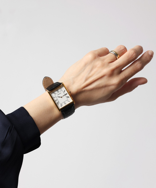 SEIKO(セイコー)の「【SEIKO / セイコー】ESSENTIALS SWR052 unisex(アナログ腕時計・レディース・ゴールド・FREE)」の4枚目の写真