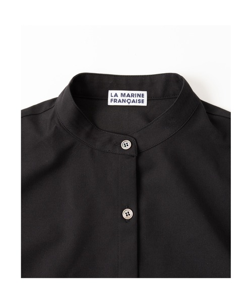 LA MARINE FRANCAISE(マリン フランセーズ)の「スタンドネックジャンスカ(ワンピース・レディース・ブラック/ブルー・FREE)」の7枚目の写真