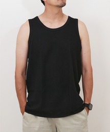JEMORGAN CVCワッフル タンクトップ