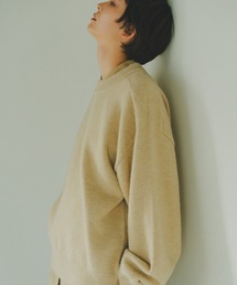 lit | Design Seam Crew Knit(ニット/セーター)