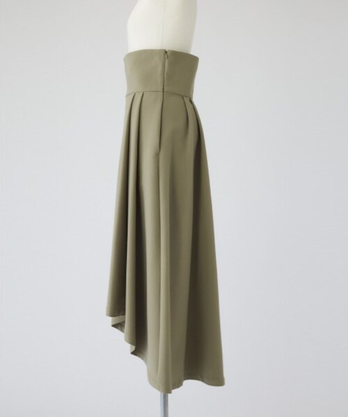 RIM.ARK（リムアーク）の「【RIM.ARK/リムアーク】Ruffle volume SK/ラッフルボリュームスカート（スカート・レディース・ブラック/ベージュ・38/36）」の3枚目の写真