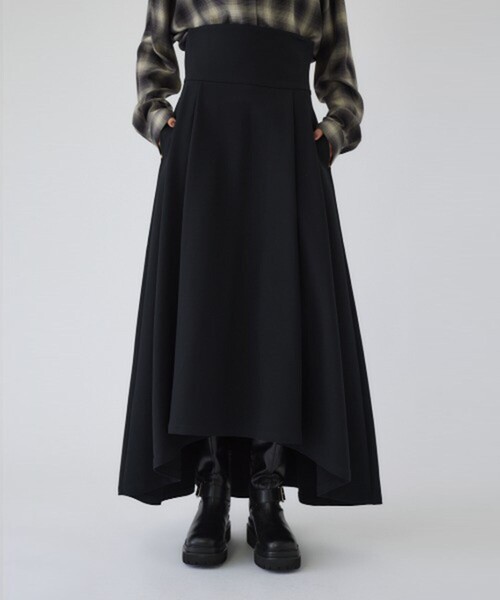 RIM.ARK（リムアーク）の「【RIM.ARK/リムアーク】Ruffle volume SK/ラッフルボリュームスカート（スカート・レディース・ブラック/ベージュ・38/36）」の14枚目の写真