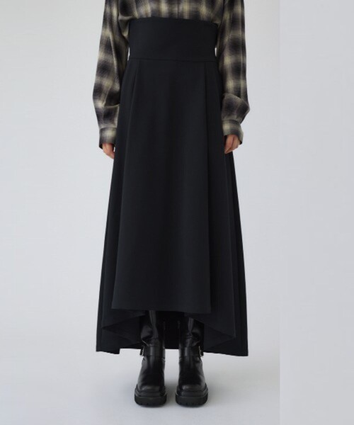 RIM.ARK（リムアーク）の「【RIM.ARK/リムアーク】Ruffle volume SK/ラッフルボリュームスカート（スカート・レディース・ブラック/ベージュ・38/36）」の16枚目の写真