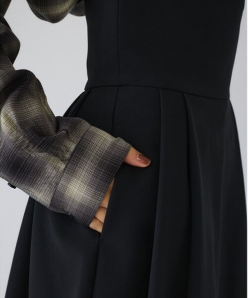 RIM.ARK（リムアーク）の「【RIM.ARK/リムアーク】Ruffle volume SK/ラッフルボリュームスカート（スカート・レディース・ブラック/ベージュ・38/36）」の22枚目の写真