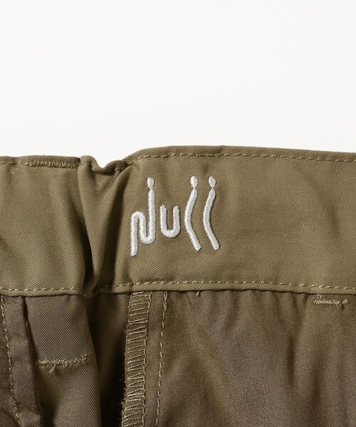 NULL（ヌル）の「【別注】NULL TOKYO / INSIDE UTILITY PANTS（その他パンツ・メンズ・オリーブ/ブラック・X-LARGE/LARGE/SMALL/MEDIUM）」の6枚目の写真