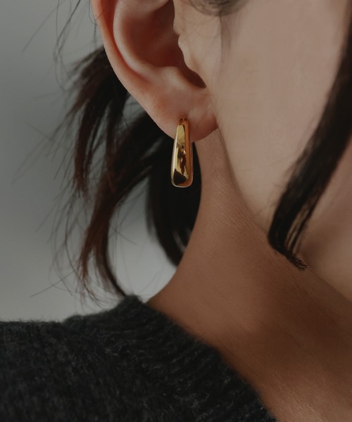 hellam（へラム）の「ボリュームドロップピアス（ピアス（両耳用）・レディース・シルバー/ゴールド・FREE）」の7枚目の写真