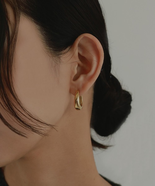 hellam（へラム）の「ボリュームドロップピアス（ピアス（両耳用）・レディース・シルバー/ゴールド・FREE）」の8枚目の写真